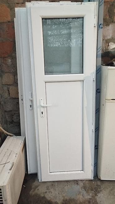 buddha hamam: PVC qapı - Material: ağ rəngli PVC/profil 3 edə plastik qapı - — 2