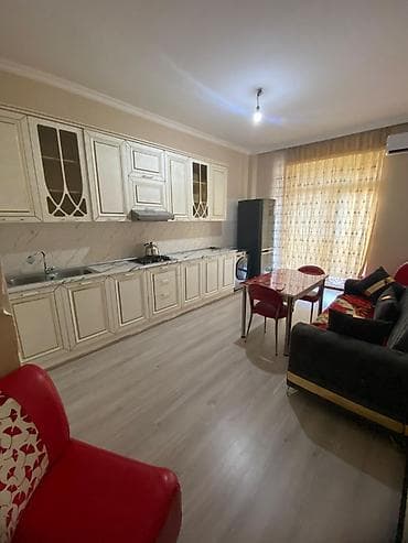 2 otaqlı mənzil – studiya mətbəxli - Geniş zal/studiya tipli mətbəx — 1