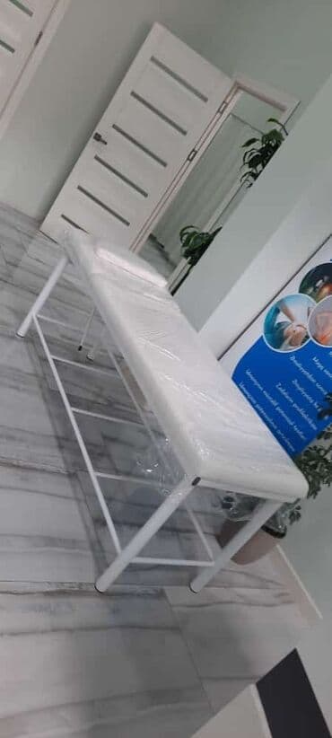 xacmazda masaj: Yeni, Masaj kuşetkası, Qatlanmayan, rəng - Ağ — 3