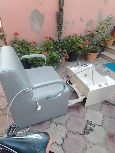 delloro mebel: Salon üçün yuyucu və pedikür avadanlığı dəsti Tərkib: - Saç yuma — 3