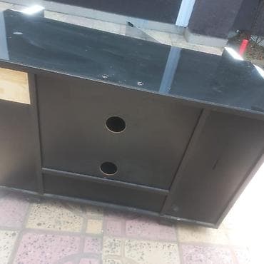 mebel furnituru nedir: Düz TV altlığı, Polkalı — 4