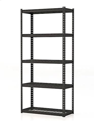 seyflərin satışı: Sənaye tipli metal rəf sistemi – 5 mərtəbəli - Material: möhkəm polad — 2