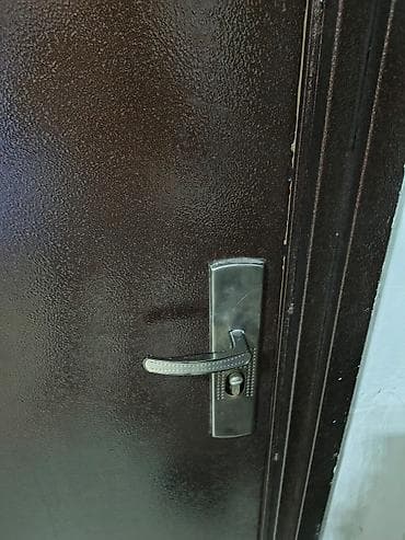 qapi demir: Dəmir giriş qapısı - Material: qalın metal konstruksiya, möhkəm — 6