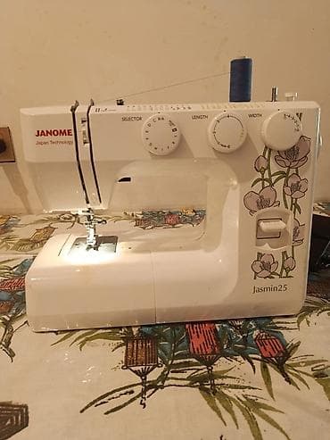 var box: Tikiş maşını Janome, Təmirə ehtiyacı var,Overlok — 1