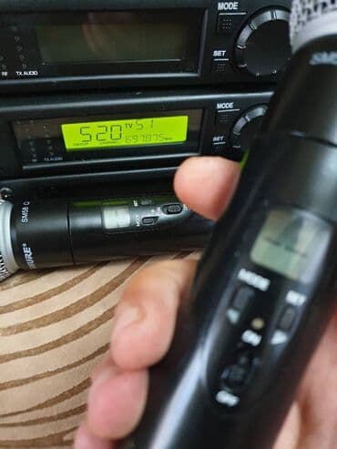 şunurlu mikrafon: Беспроводные (Bluetooth) Микрофон Shure — 5