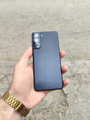 c4 b0phone x: Samsung Galaxy S21 5G, 128 GB, rəng - Qara, Simsiz şarj — 1