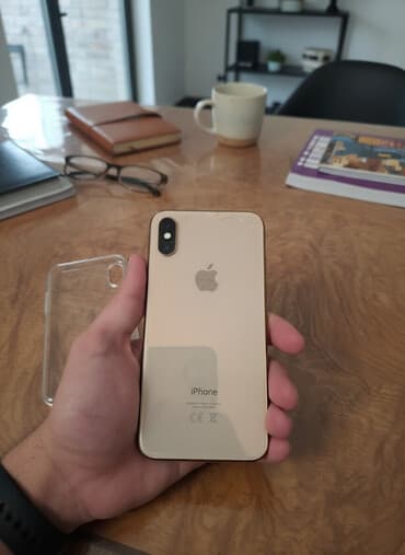 i̇phone plus: IPhone Xs, Qızılı, Qırıq — 1