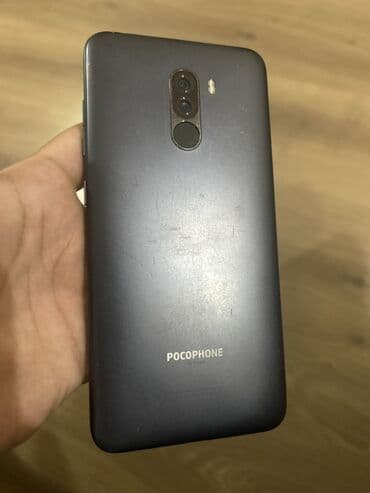 xiaomi poco f3 qiymeti: Poco Pocophone F1, 64 ГБ, цвет - Серый, Отпечаток пальца — 2