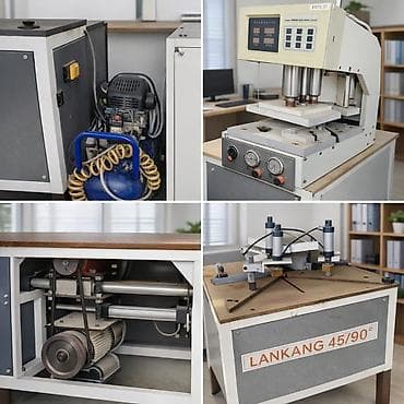 Ручные механические инструменты: LANKANG 45/90° künc emal dəzgahı və aksesuarları Peşəkar mebel və — 2