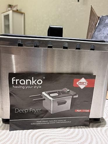 Franko FDF-1134 elektrik fritözü - Paslanmayan poladdan korpus
