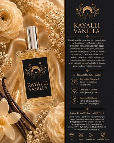 bas: 50ml HDA Parfüme – zərif qadın ətirləri kolleksiyası 1) Kayalli — 1