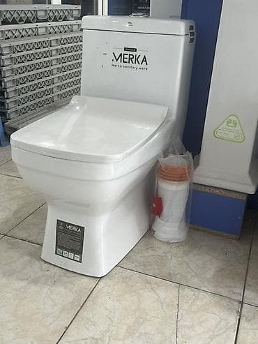 MERKA “Diamond” tualet – birgə gövdəli (monoblok) model - Brend — 3