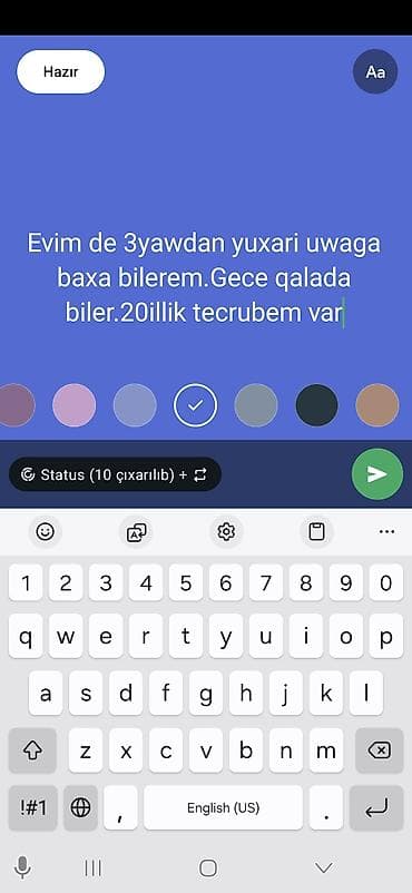 Uşaq baxımı xidməti - 3 yaşdan yuxarı uşaqlara nəzarət və gündəlik — 1