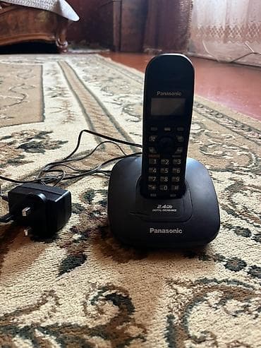 dvd panasonic: Panasonic simsiz ev telefonu dəsti Model: KX-TG3611BX Texnologiya — 3
