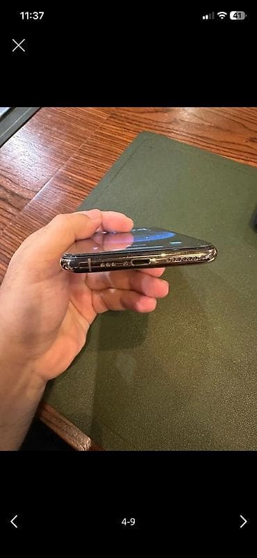 iphone x 128: IPhone Xs, 256 GB, Qızılı, Zəmanət, Simsiz şarj, Face ID — 4