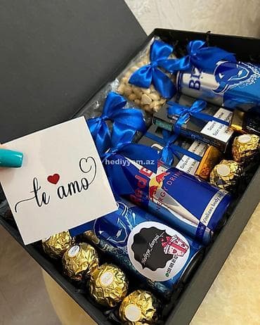 qab qasiqlar: Hədiyyə qutuları – fərdiləşdirilə bilən kişi tematik setlər Təsvir: - — 9