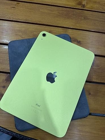 ipad mini: Apple iPad 10th 2022 planşet – sarı rəng. Xüsusiyyətlər: - Tam — 3