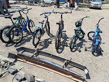 zigzag velosiped: İki təkərli Uşaq velosipedi Adidas, 12", sürətlərin sayı: 1 — 4