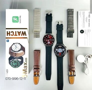 süd seperatoru: Yeni, Smart saat, Nabi, Sensor ekran, rəng - Qara — 9