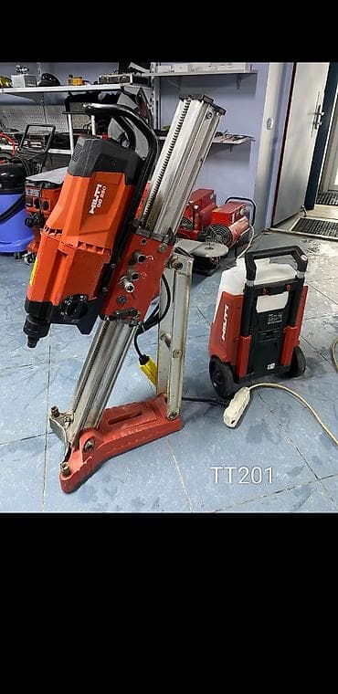 bosch drel: Beton kesme və DEŞME HILTI beton nüvə deşmə avadanlığı – DD 250 və DD — 1