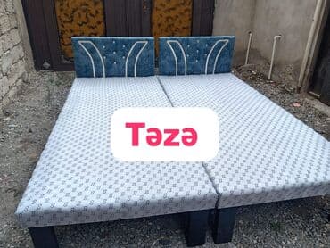 Təzə çarpayılar. 1 nəfərlik çarpayılar 60 manat. 2 nəfərlik taxt 110 lalafo.az -da Təzə çarpayılar. 1 nəfərlik çarpayılar 60 manat. 2 nəfərlik taxt 110