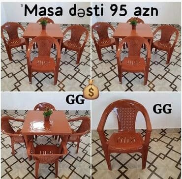 Yelləncəklər: Masa desti rəng seçimi var — 1