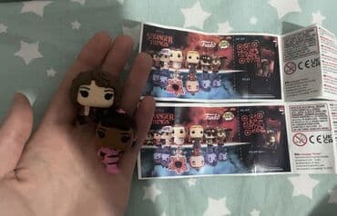 ayla uşaq alemi instagram: Игрушка(фигурки) из киндер джой с очень странные дела Продается — 1