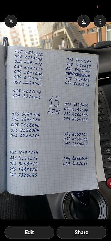 i̇rşad telefon qiymetleri: Kateqoriya: Mobil nömrələr üçün seçmə kombinasiyalar Təsvir: - — 2