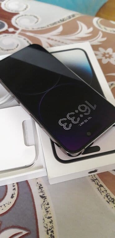 айфон 16 про: IPhone 14 Pro Max, 256 ГБ, Deep Purple, Face ID — 6