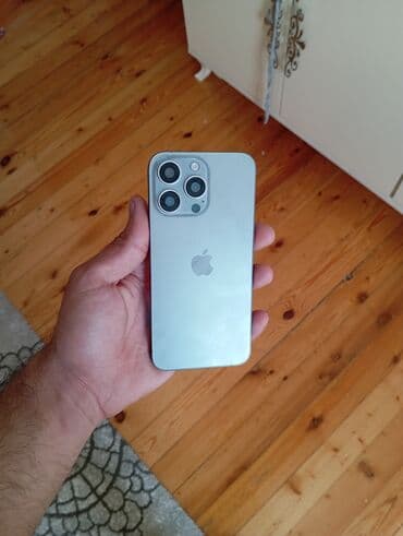 goruntulu kamera: IPhone 15 Pro Max, Gümüşü, Face ID — 1