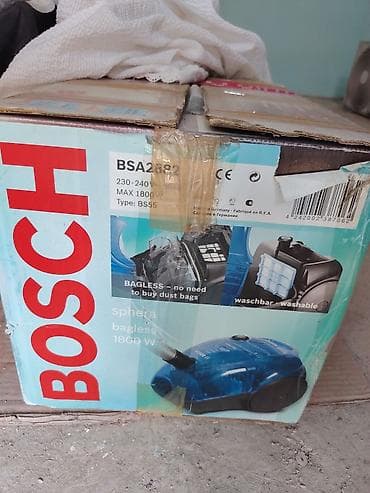 robot tozsovuran: TEZEDIR. Bosch tozsoran – model BSA2582 (Sphera seriyası) - Güc: 1800 — 1