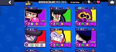 stranger things will: Brawl Stars oyun hesabı - Kupa: 66 942 - Hesab səviyyəsi: 34 - Starr — 2