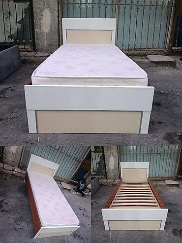 intex matras: Embavod istehsalı tək nəfərlik çarpayı və yeni matras. - Ölçü — 1