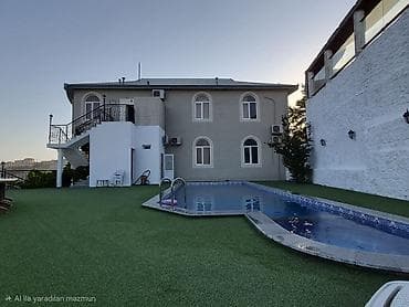 Kirayə günlük Villa – şəxsi geniş həyətyanı sahə və hovuz - Üç