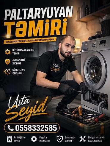 Paltaryuyan təmiri xidməti - Bütün markaların və modellərin peşəkar at lalafo.az Paltaryuyan təmiri xidməti - Bütün markaların və modellərin peşəkar