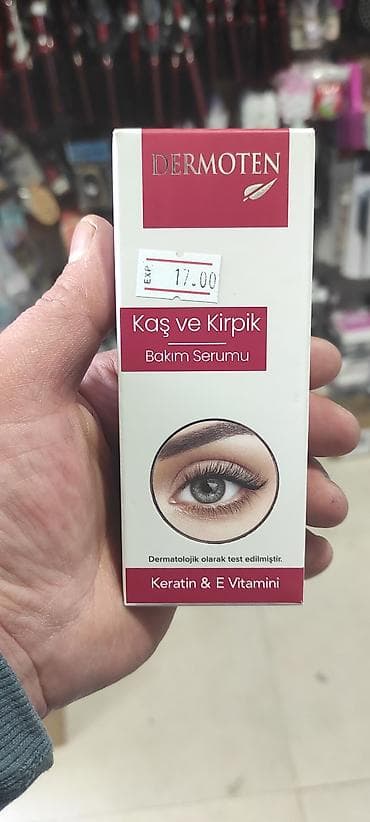 ten effekti permanent: DERMOTEN Qaş və Kiprik Baxım Serumu - İstifadə sahəsi: qaş və — 2