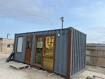 bakida kantener satisi: Satılır: ofis üçün çevrilmiş konteyner - Tip: Dəniz konteynerindən — 2