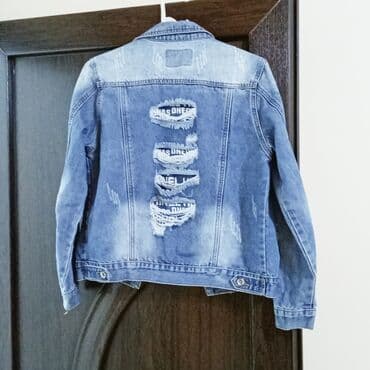 cins pencekler instagram: Cins gödəkçə - Material: klassik mavi denim, yüngül ağardılmış — 2