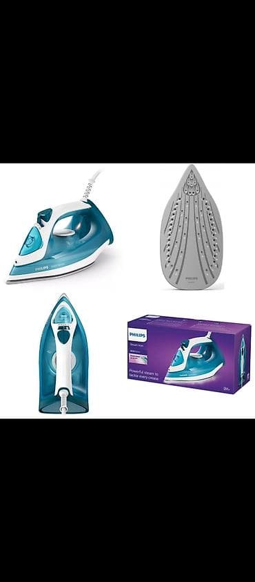 Philips buxarlı ütü – 3000 Series - Güclü buxar çıxışı: Sıx qırışları