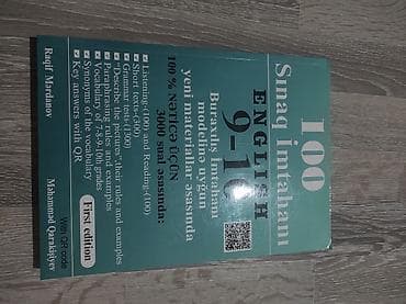Testlər: Məhsul: 100 Sınaq İmtahanı – English 9-10 (First edition, 2025–2026) — 1