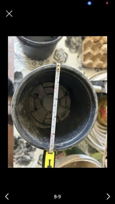 gul qablarinin satisi: Gül və dibçək qabları satılır.Plastik,kauçuk materyaldır.Sayı 50 — 4