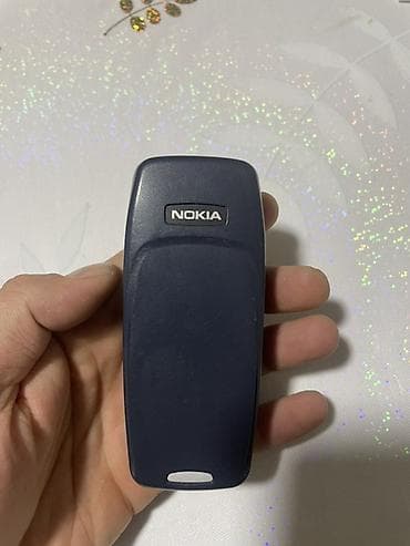 sadə telefonlar nokia: Nokia 3310, < 2 GB Memory Capacity, rəng - Qara, Düyməli — 3