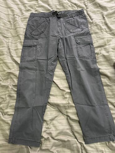 rezin qayig: Kisi ucun Terranova sport jeanse benzer material salvar. Boz rengde — 1