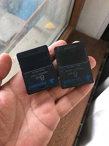 ipad 2: Sony Playstation 2 memory Card islek veziyyetdedirler ikisi bir yerde — 1