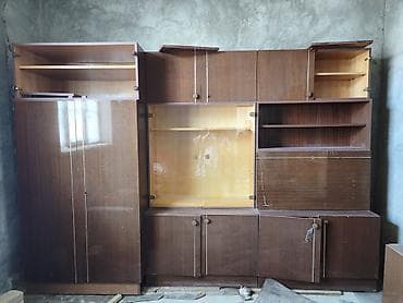 Mebel divar sistemi – vitrinli modul dəst cexiya istehsali - Material — 3