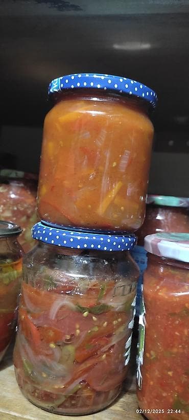 şuşə banka: Məhsul: Ev üsulu hazırlanan müxtəlif turşular və konservlər Tərkib və — 7
