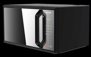 toshiba mikrovalnovka: Микроволновка Toshiba, Отдельностоящая, С конвекцией, цвет - Черный, Новый — 1