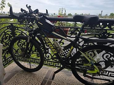 audi velosiped: MTB tipli velosiped – SAVA markası (kadr üzərində “SAVA/SMA” — 1
