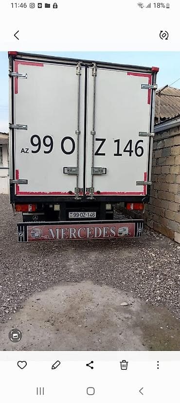 benve maşın: Mercedes-Benz Atego 818 yük maşını - Marka/model: Mercedes-Benz Atego — 6