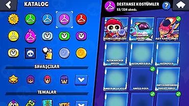 Bədənə qulluq: Brawl Stars hesabı üçün geniş kostyum kataloqu - Kateqoriyalar — 3